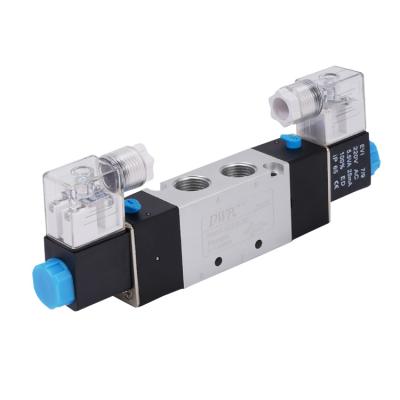 China Type Machinery Repair Shops Airtac Dual Low Pressure Pneumatic Valve 5 2 3/8 Way In Pneumatic Solenoid Valve 4V320-10 for sale