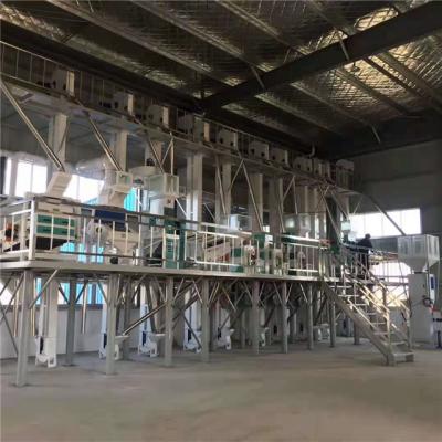 China Modern Complete Set 30ton Save Rice Mill Labor Machine For Commercial Dry Paddy Processing Plant for sale