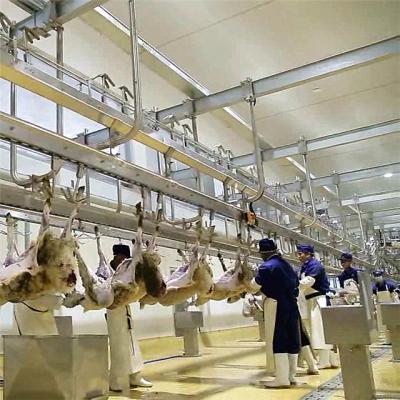 China Halal Sheep Slaughterhouse Ram Slaughterhouse Machine For Lamb Butcher Meat Process Slaughter Plant for sale