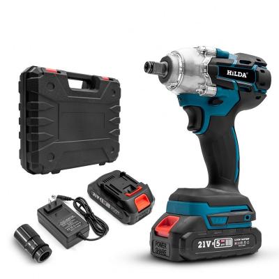 China BS545 Portable Cordless Brushless Battery Impact Machine Tool Cordless Impact Wrench for sale