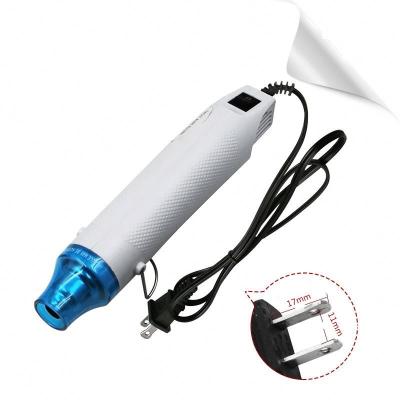 China Best Selling Embossing Hot Air Gun Mini Heat Blower Grip Powder 110v/220v/230v 300W US/UK Cool/Hot Air Shrink Wrap for sale