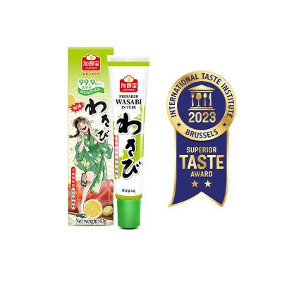 China Hot Spicy Wasabi Horseradish Powder Paste Sauce Mustard Green for sale