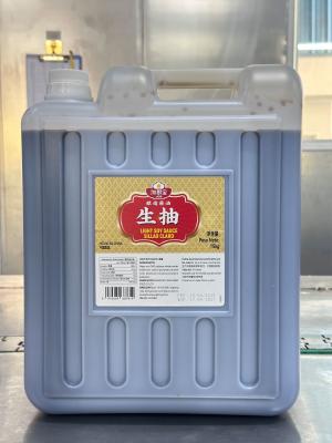 China Chinese Food Manufacturer Liquid Soya Sauce Halal 15 KG Light Soy Sauce With Wholesale Price for sale