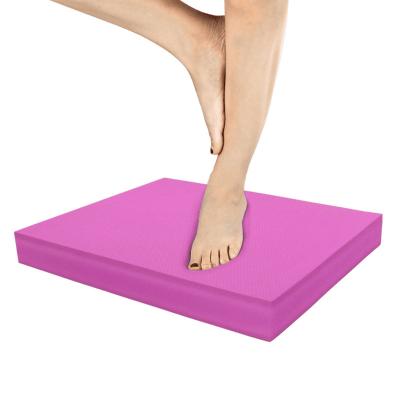 China Exercise Yoga Small MOQ Hot Sale Tape Yoga Pilates Foam Pad Balance Mat For Home Exercise, Core Training, Rehab Training for sale