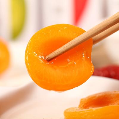 China OEM Canned High Quality Canned Apricots in Syrup Halves for sale