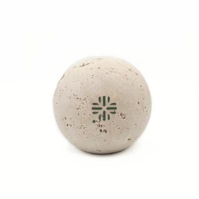 China Creative Modern Nordic Natural Ball Model Room Aromatherapy Stone Cave Wind Vase Flower Insert Decoration Decoration for sale