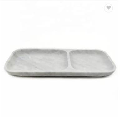 China Modern Custom modern decorative tray marble pattern fruit tray wedding and home decor for sale