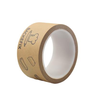 China Factory Sales Direct Brown Kraft Self Adhesive Paper Tape Packaging Tape Waterproof zu verkaufen