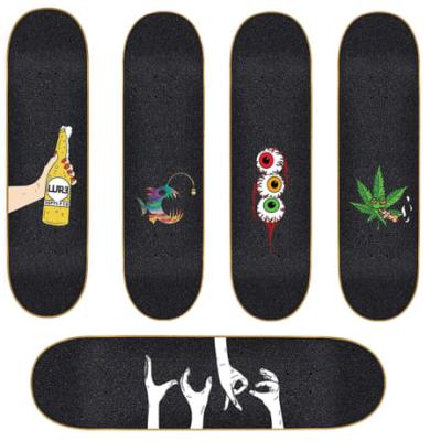 China Anti Slip EONBON Free Sample Skateboard Grip Tape Design, Waterproof Scooter Grip Tape. Te koop