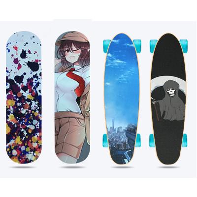 China EONBON Free Samples Anti Slip Grip Tape Scooter, Fingerboard Printed Custom Skateboard Grip Tape / Te koop