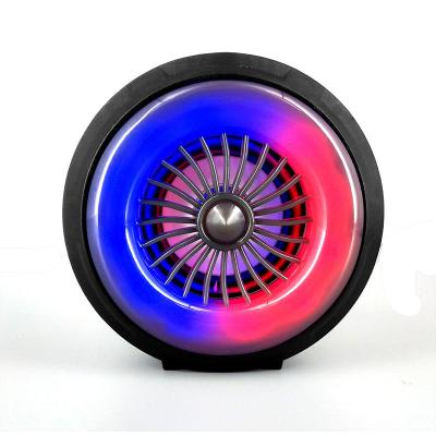 China Outdoor Subwoofer Mini Portable Wireless Speaker Latest Technology Factory Price Flaming Light Speaker for sale