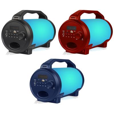 China Outdoor Karaoke Portable Audio Speaker V5.0 Portable Wireless Speaker with Hand Shank for sale