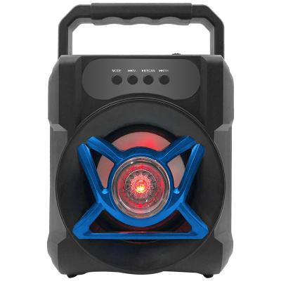 China Home Outdoor Party Portable Multi Function Wireless Speaker With Colorful Lights for sale