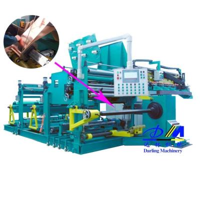 China New Design Transformer Aluminum Winding BRJ-1400-2 Double Layers 1400mm Fully Automatic Transformer Aluminum Foil Winding Machine for sale