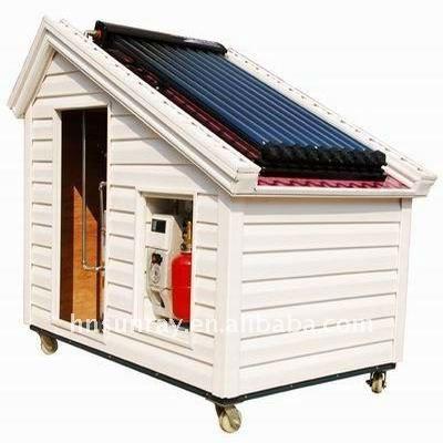 China Bathroom Patio Solar Water Heater With Copper Coil And Electric Heater for sale