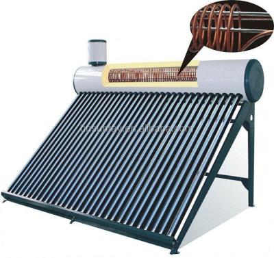 China Hotel Preheated Solar Water Solar Heater With Copper Wire Swimming Pool for sale