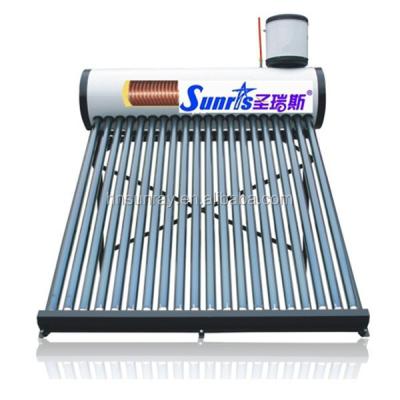 China New Design CE Certificate Solar Household Water Heater Preheat Copper Coil Vacuum Tube Type Solar Water Heaters for sale