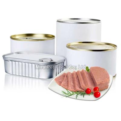 China Sustainable Natural Flavor Professional Chew Making Wet Pet Canned Cat Food for sale