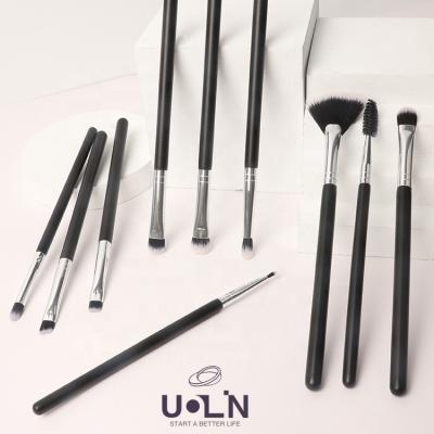 China Makes Apply Makeup 2022 Best Women Powder New Synthetic Wooden Handle Low Moq Full Vegan 20pcs High Quality Luxury Black Makeup Brush Set for sale