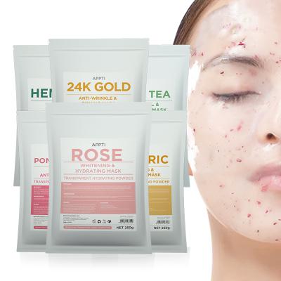 China Best Moisturizer 250g Mascarillas SPA Peel Off Rose Beauty Face Masks Korean Cosmetics Skin Care Collagen Jellymask Powder Hydro Facial Mask for sale