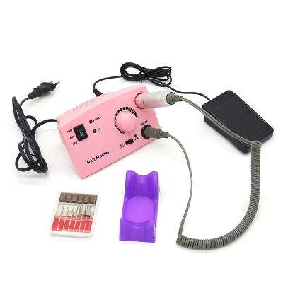 China Best Selling Portable Mini Electric Nail Polisher Rechargeable Stainless Steel Nail Master Drill Machine for sale