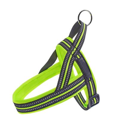 China Reflective Reversible Air Mesh Puppy Designer Dog Harness and Leash Set for sale