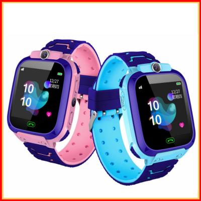 China Wifi Q12 GPS Realtime Location SOS HD Screen Remote Kids Calls Smart Watch 4G Sim Waterproof Swimming for sale