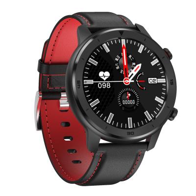 China Wifi IP68 Waterproof DT78 With Call Reminder Heart Rate Monitor Smart Watch With Leather Strap Smart Watch for sale