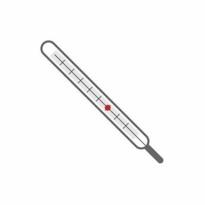 China Hohes empfindliches und genaues Mercury-Fieberthermometer mit bequemer Lesung zu verkaufen