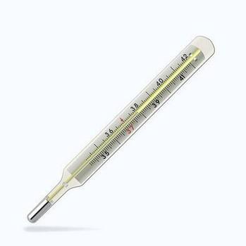 China Persönliches Sicherheits-Mercury-Fieberthermometer, Mercury füllte Thermometer zu verkaufen