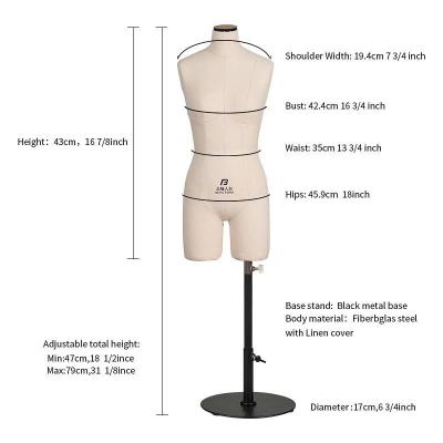 China 1/2 Scale Mini Dummy With Legs For Female Garment School Designers Sewing Students And Sewing Mannequin for sale