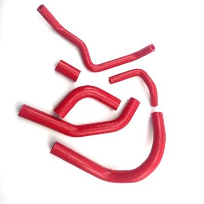 China High Temperature Resistance For Kawasaki Dirt Bike Motorcycle Radiator Silicone Coolant Hose Kit 10R KXF250 KXF450 KX450F KX100 KX80 KLX250 ZRX1200R Z900 for sale