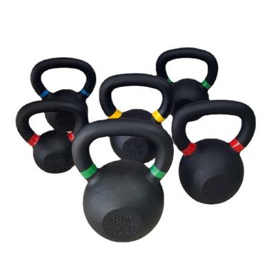 China Universal Fitness Gym Strength Painted Kettlebells Custom Logo Kettlebells With Grip Cast for sale