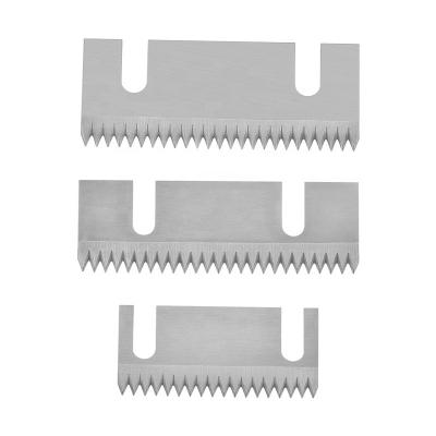 China Hotels OEM Serrated Cut Saw Tooth Blade For Serrated Packing Machine Saw Blade Packing for sale