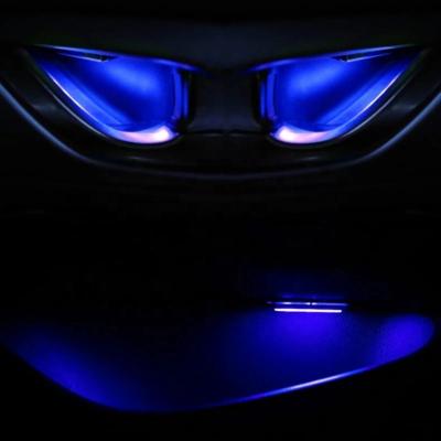 China Universal Led Car Door Handle Decorative Ambient Light Accessories Car Interior Led Lighting For Car Decoration for sale