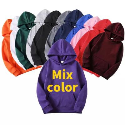 China QUICK DRY custom design Unisex Logo jacket blank sweatshirts plus size fleece plain pullover hoodies for sublimation for sale