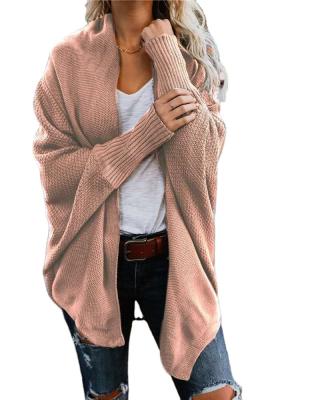 China New Anti-wrinkle Sweater Women's Cardigan Long Sleeve Open Stitch Casual Sweaters Women Loose Cardigan for sale