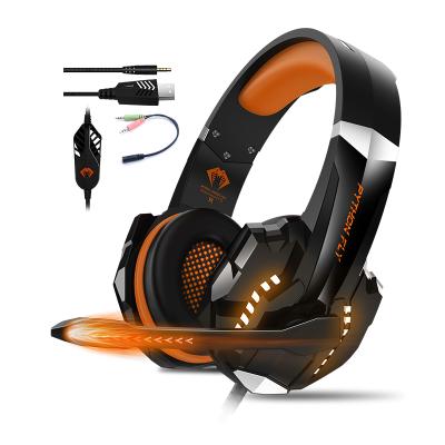 China Envo Headband For Free PYTHON Pro Kulaklik PS5 Gamer Auriculares Audfonos FLY G9000 Headset Headphones Gaming With Mic For Logitech PC for sale