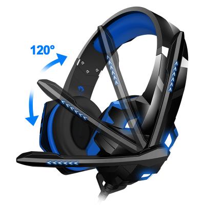 China Beexcellent 7.1 Headband Noise Reduction Headset Cuffie Gaming PYTHON Stereo FLY G9000 Max USB RGB Earphone With Mic For PC for sale