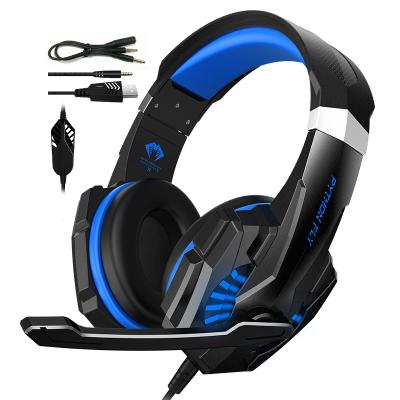 China Wholesale G9000 Headband Game 7.1 Stereo Earphone Headset RGB Noise Canceling Headphones Audifonos Para Gamers With Mic For PC for sale