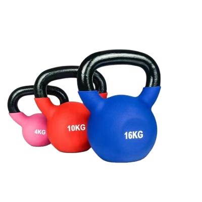 China High Quality Fitness Competition Steel Vinyl Coated Kettlebell Color Kettlebell Set for sale