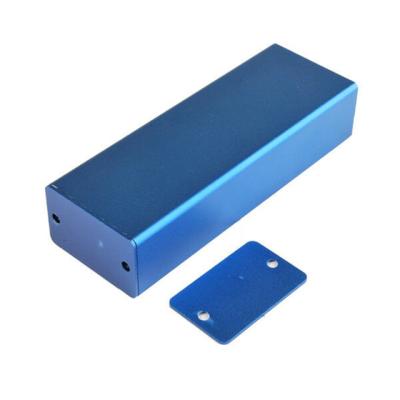 China Aluminum Material Steel Sheet Metal Fabrication Powder Coating Or Oxidized Electronic And Instrument Enclosures for sale