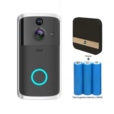 China 2021 HD Smart WiFi Wireless Doorbell Door Bell with Wireless Ring Video Doorbell Camera Intercom for Apartment H-DM7 for sale