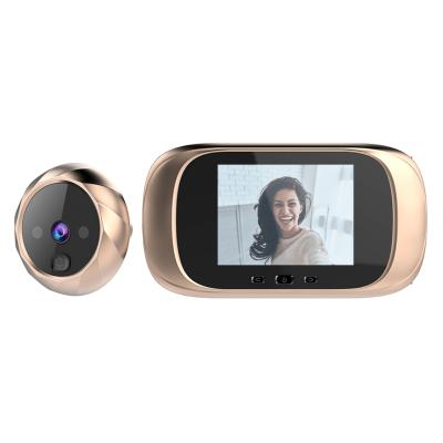 China Built-in Camera 2.8 Inch LCD Color Screen Digital Door Bell Outdoor Doorbell 90 Degree Door Eye Hole Door Electronic Camera Viewer for sale