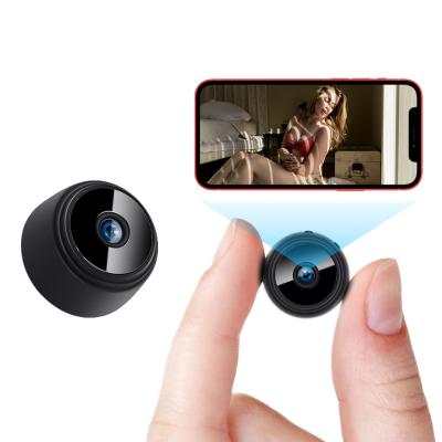 China A9 Mini Black WIFI Integrated Siren Surveillance Wireless Home Security Camera for sale