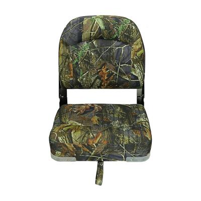 China Steel Low Back Boat Seats Folding Boat Accessories For Fishing / Hunting for sale