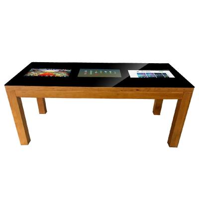 China 60w 21,5 inch interactief touchscreen tafel Rk3288 Cpu Te koop