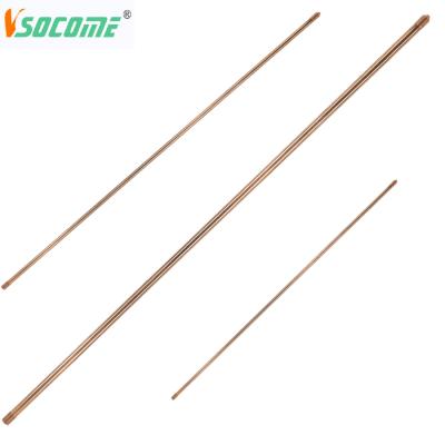 China Lightning Protection System and Grounding System Copper Bonded Ground Rod Stainless Steel Cheap Welding Rods for Grounding System for sale