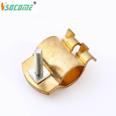 China Grounding System Earth Rod Clamp/Brass Ground Rod Clamp/Earth Clamps For Grounding System for sale