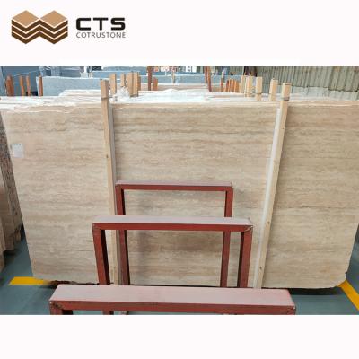 China Traditional Rome travertine stone marble nature floor tile 60x60 using for wall cladding for sale